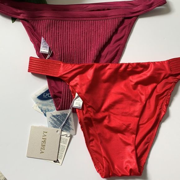 NEW La Perla 2 bikini bottoms size 10 US - Picture 2 of 11